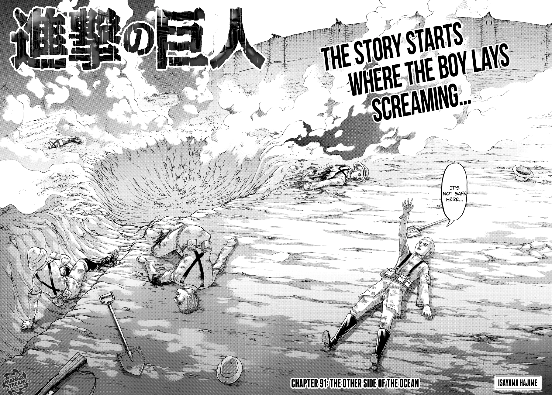 Shingeki no Kyojin Chapter 91 3